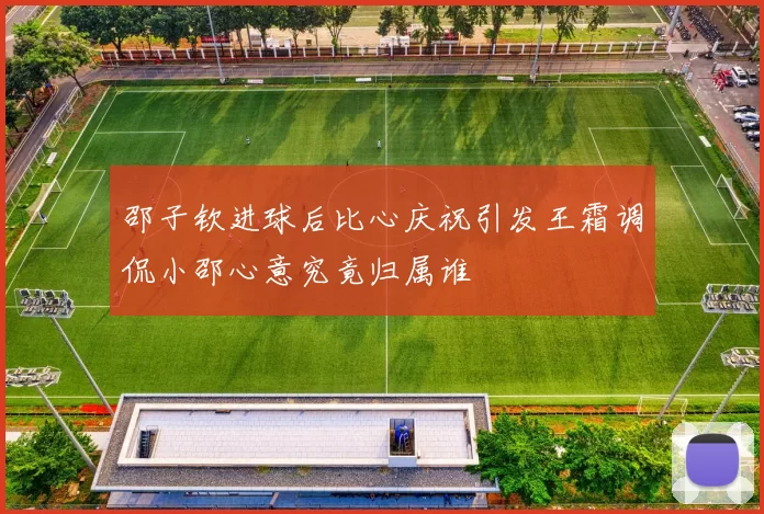 邵子钦进球后比心庆祝引发王霜调侃小邵心意究竟归属谁
