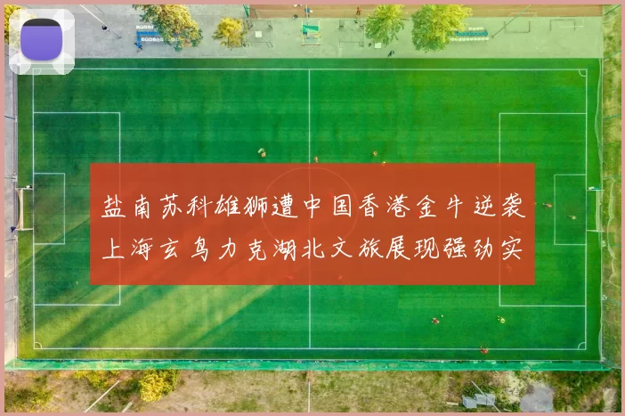 盐南苏科雄狮遭中国香港金牛逆袭上海玄鸟力克湖北文旅展现强劲实力
